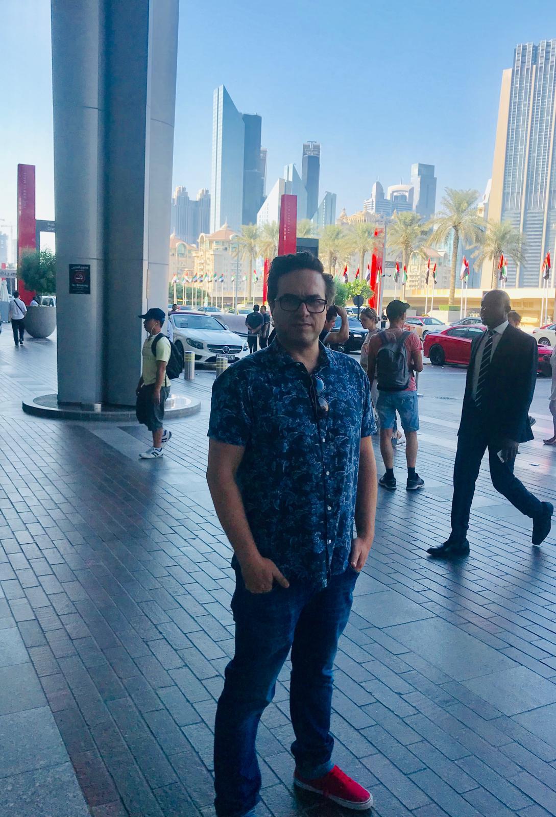 Javier en Dubai